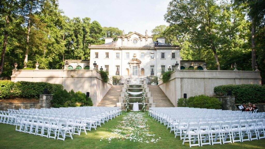 Swan House Atlanta most popular Wedding Venue