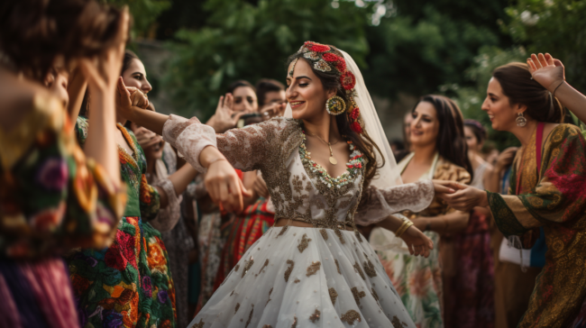 Lebanese wedding tradition dancing