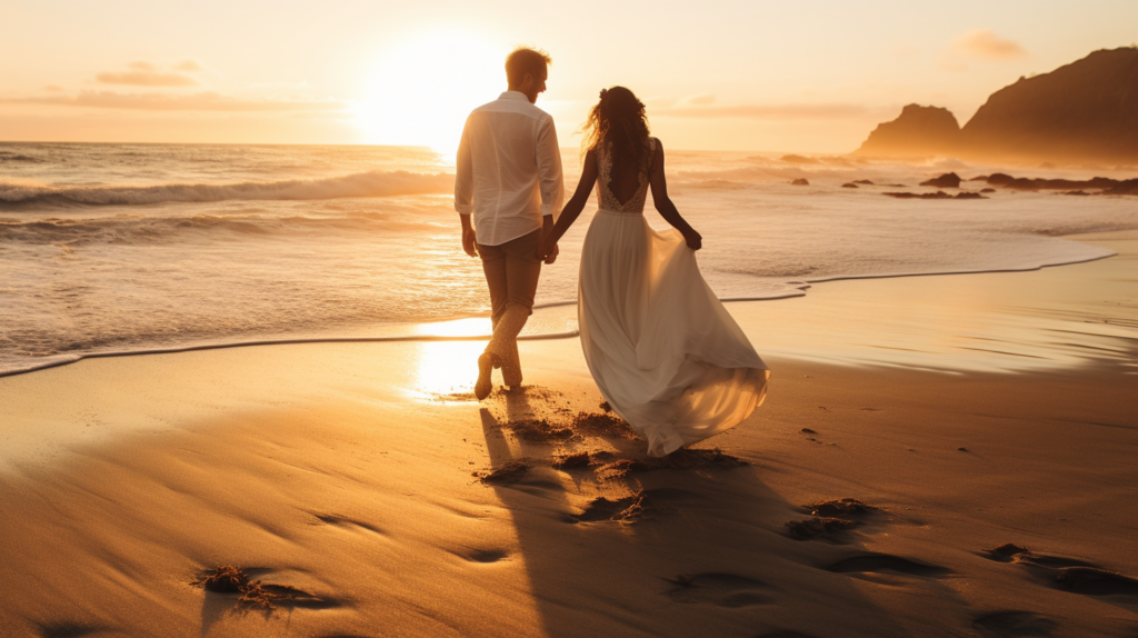 elopement on a beach