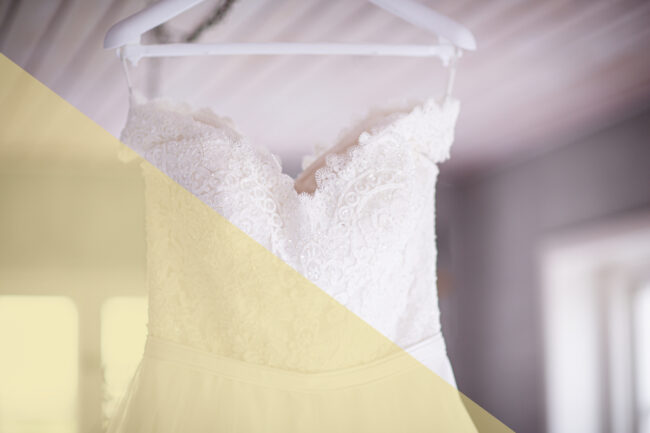 Can You Dry Clean an Old Yellowed Wedding Gown?
