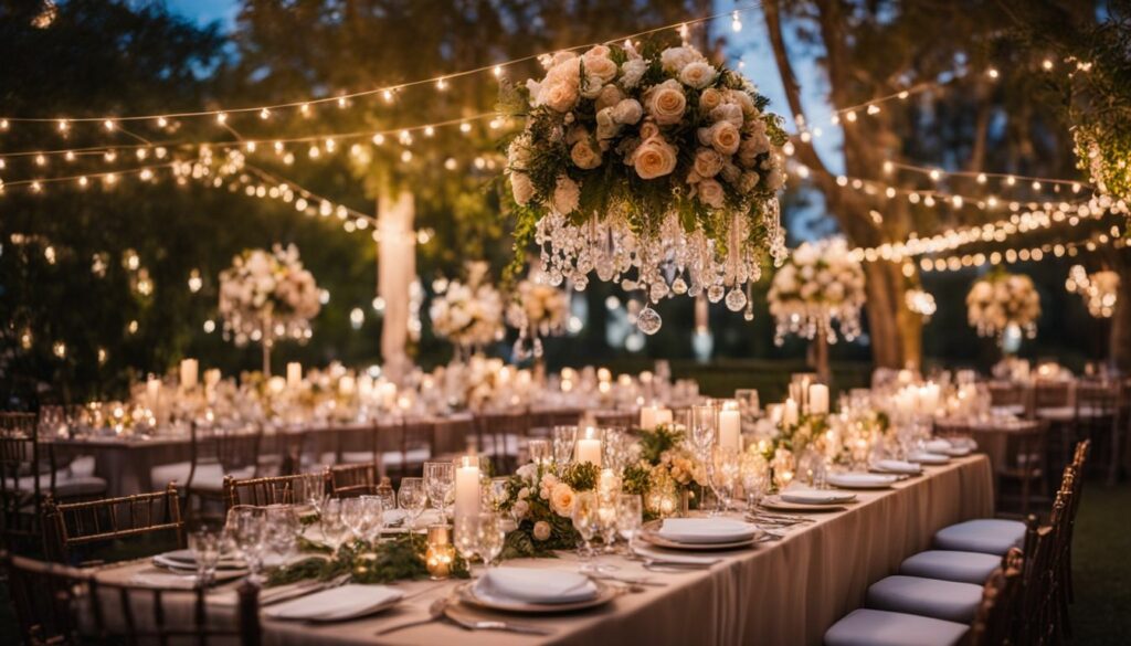 choosing a seating style for wedding reception