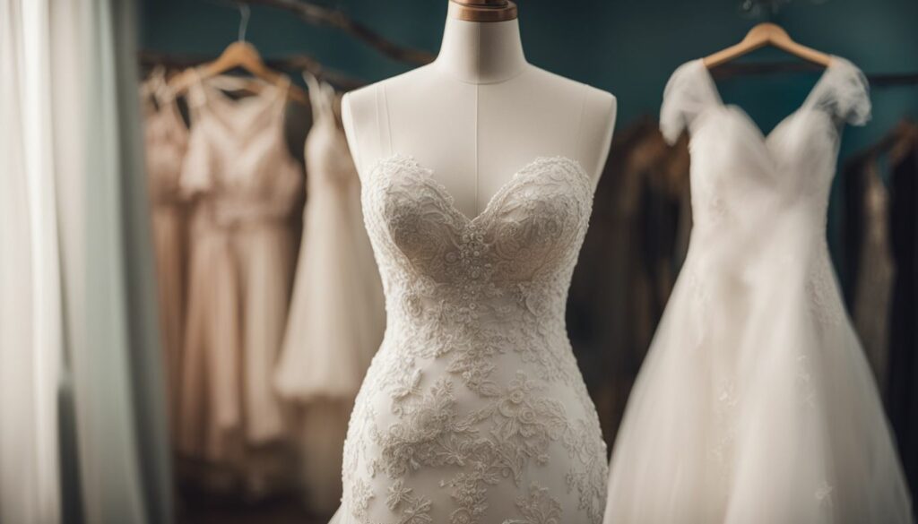 what not to wear to try on a wedding dress