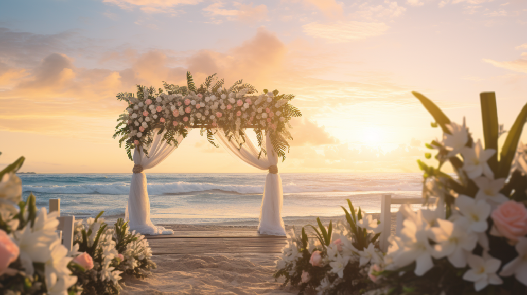 cost of a beach wedding
