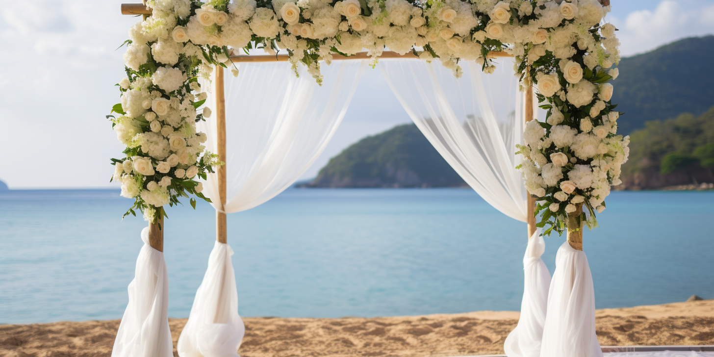 how much is a beach wedding cost