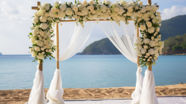 how much is a beach wedding cost