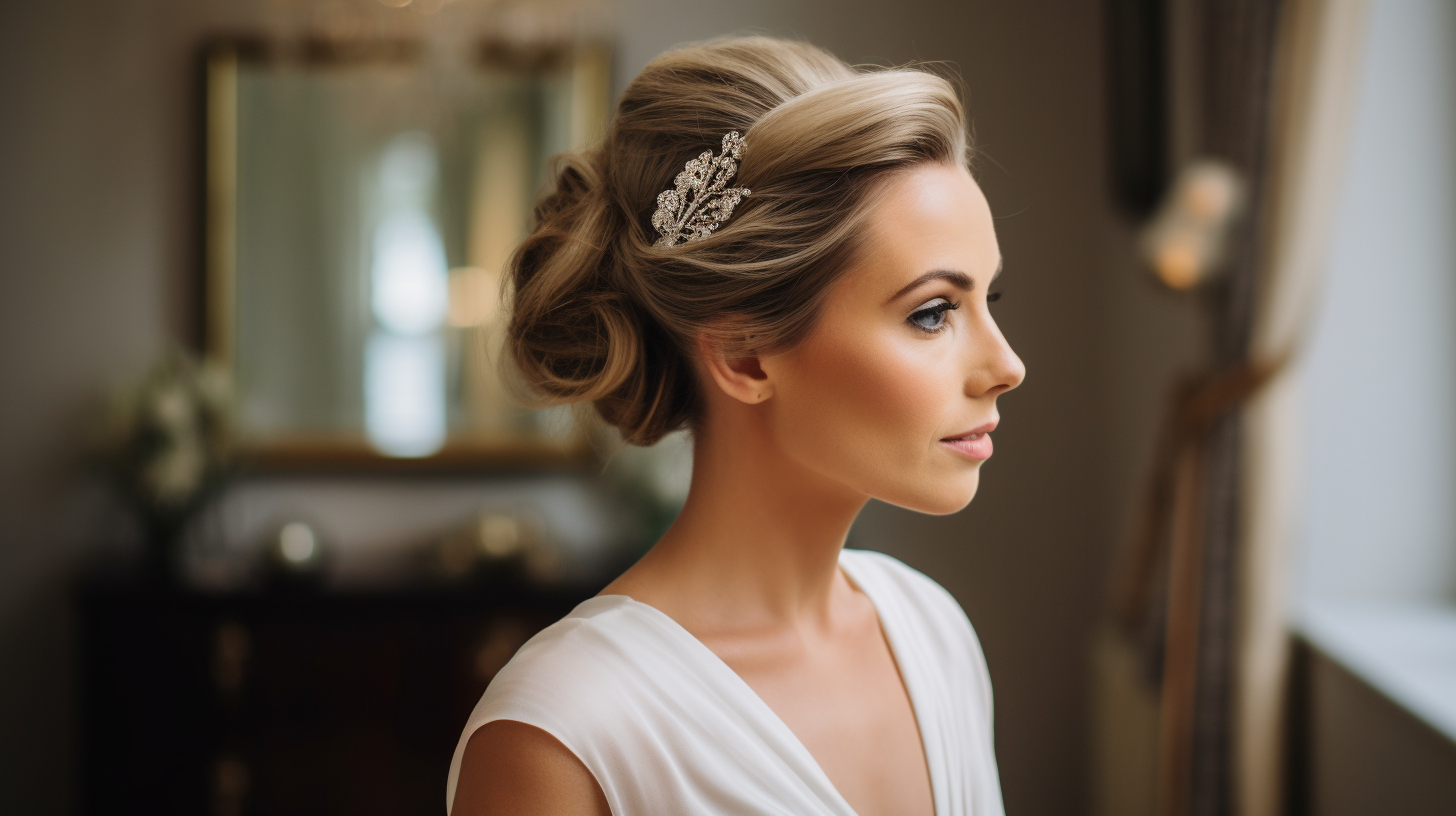 Wedding Hairstyles for Short Hair - Pink Book