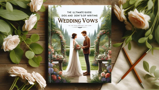 The Ultimate Guide Dos And Don'ts Of Writing Wedding Vows