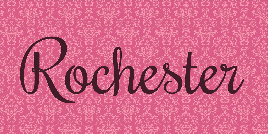 Rochester - Free Elegant Wedding Fonts