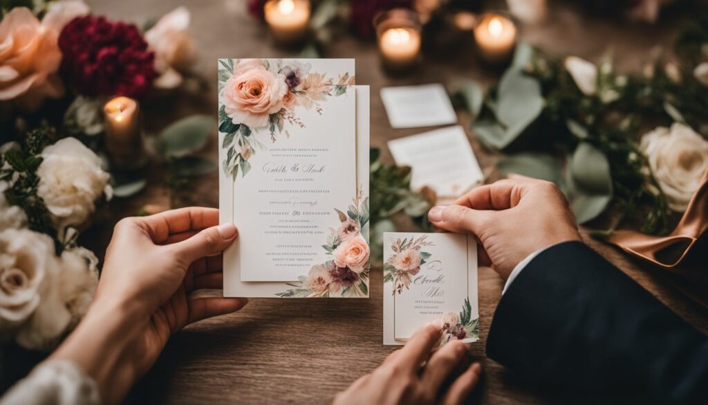 How to Include Your Wedding Website on Your Invitation