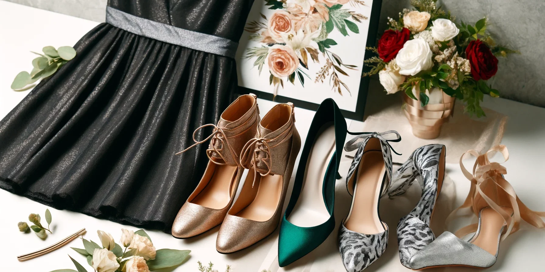 Best Colors Of Shoes To Pair With Black Dress For Wedding