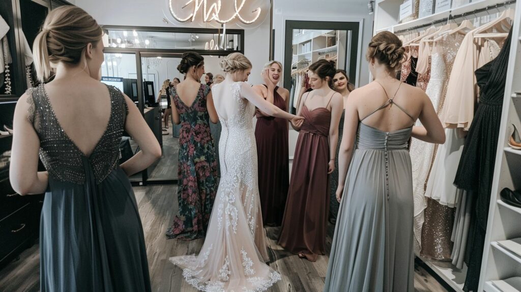 How to Involve Your Bridesmaids in the Dress Selection Process
